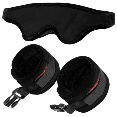 Liberator Plush Tease Kit Black Microfiber