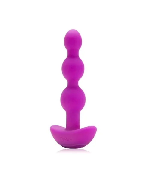 B-vibe Triplet Anal Beads - Fuchsia