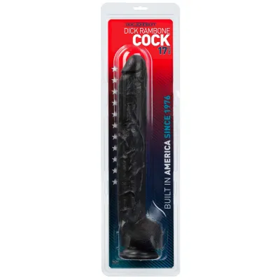Dick Rambone Cock 17 Inch Black