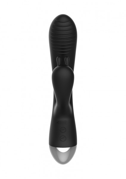 E-Stimulation Rabbit Vibrator - Black - How To Use A Rampant Rabbit