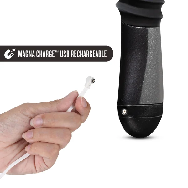 Temptasia Lazarus Thrusting Dildo Black