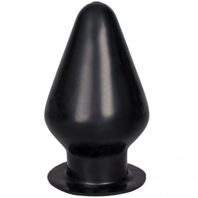 Bondara Latex Black Butt Plug 5 inch