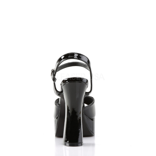 DOLLY-09 - 5" Chunky Heel Ankle Strap P/F Sandal — image 4 of 4