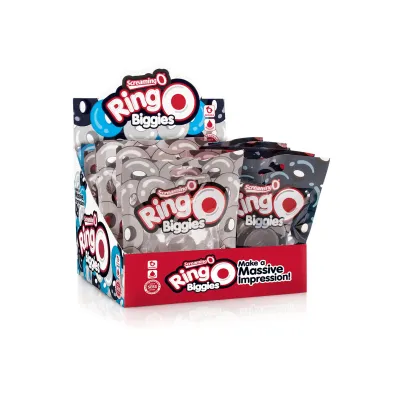 Screaming O Ringo Biggies 18 Count Box Display Assorted