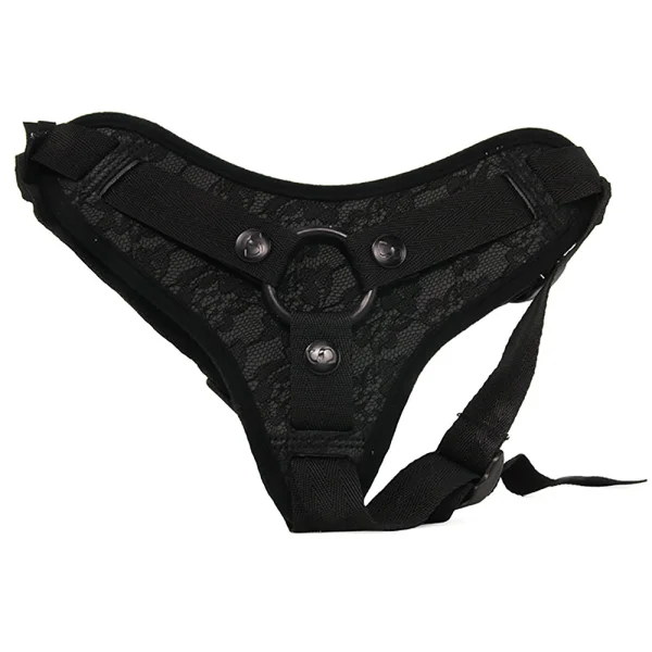 Midnight Lace Strap-On Harness by Sportsheets