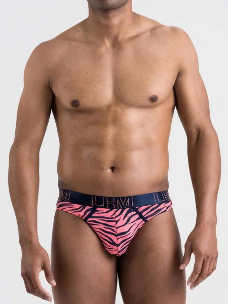 LHM Modal Coral Tiger Thong