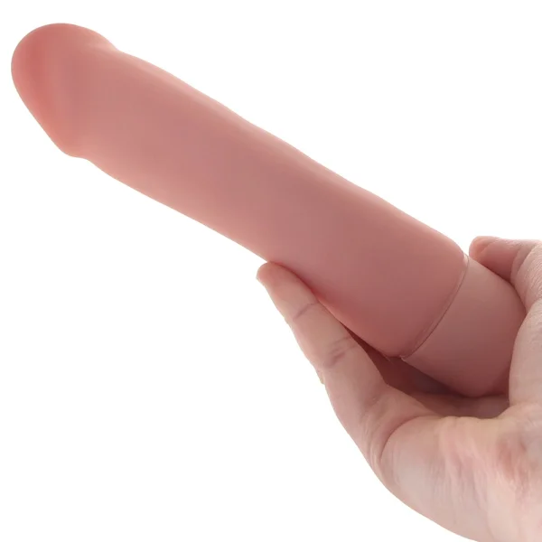 Dr. Skin Silicone Dr. Steve Waterproof Vibrating 7" Dildo By Blush - Vanilla