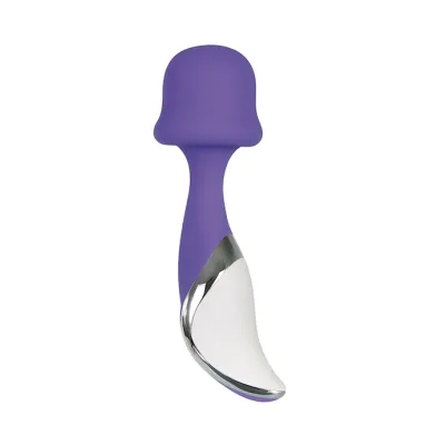 Adam Eves Sensual Wand Massager Purple 7 Inch