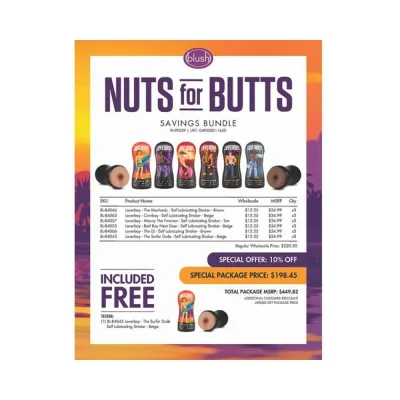 Loverboy Nuts For Butts Bundle