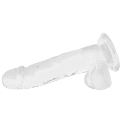 King Cock Clear 8 Cock with Balls