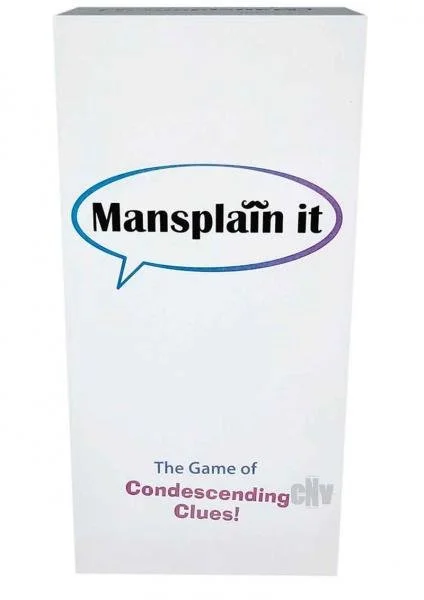 Mansplain It- The Game Of Condescending Clues! — image 2 of 2