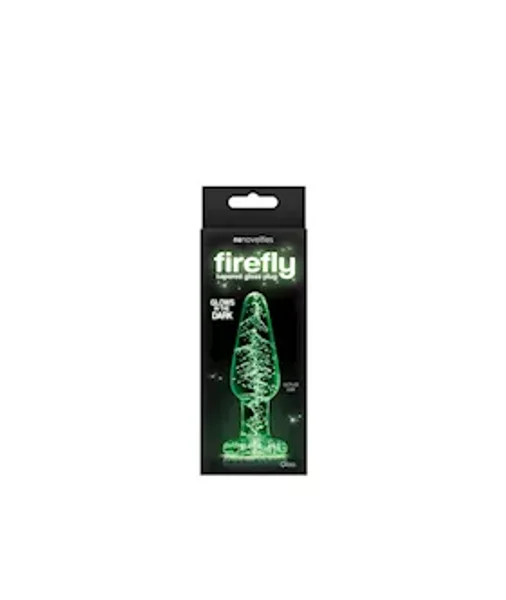 Firefly Glass Tapered Plug - Clear -  Medium — image 4 of 4