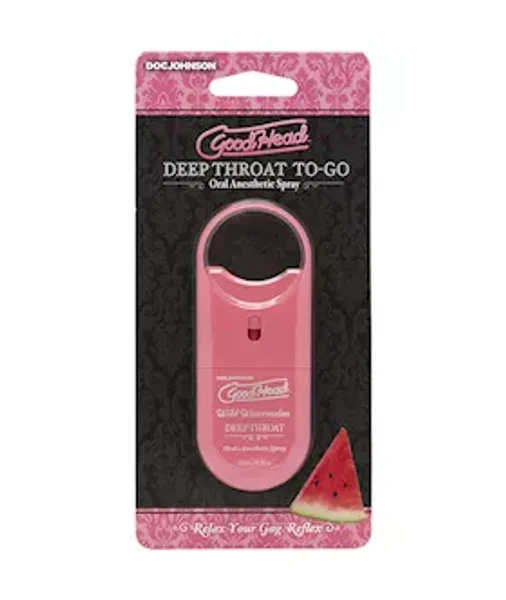 Doc Johnson Goodhead Deep Throat Spray To Go - Watermelon - 10ml - 10ml — image 6 of 6