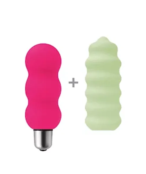 Joystick Micro-vibrator Set - Papillon - 3 Inch — image 5 of 8