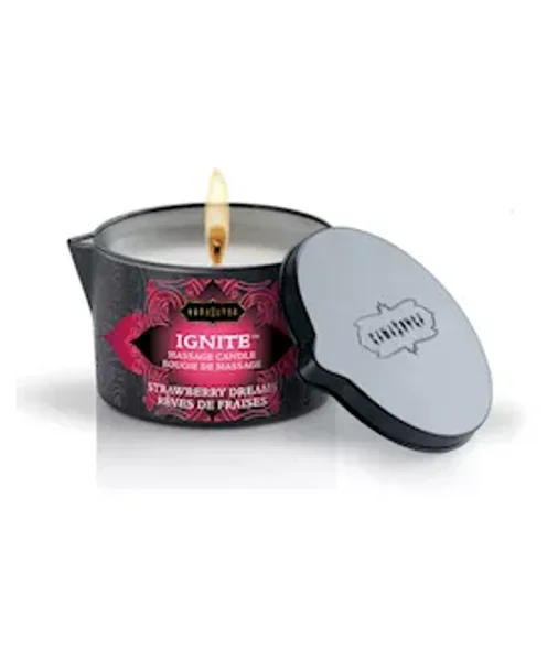 Kama Sutra Ignite Massage Candle - Strawberry - 6 Oz — image 3 of 4