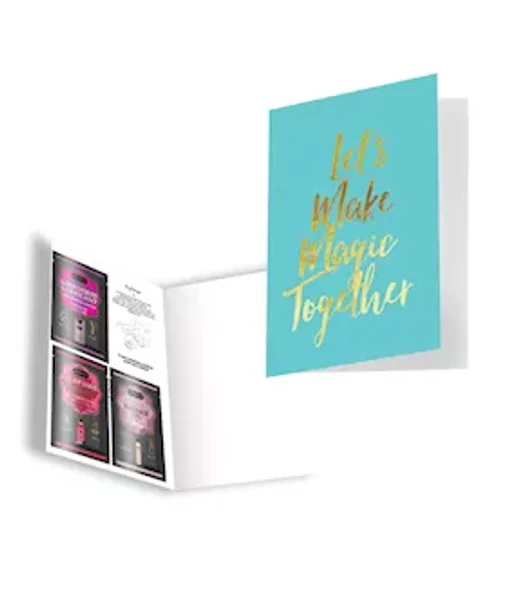 Let's Make Magic Together Greeting Card - Turquoise — image 9 of 16