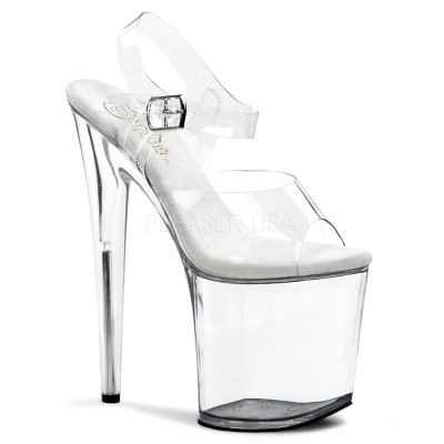 FLAMINGO 808 8 Heel Ankle Strap Platform Sandal