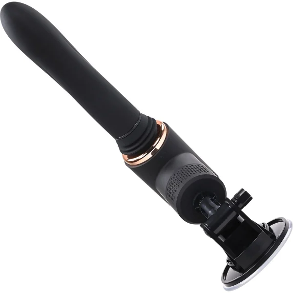 Too Hot To Handle Silicone Thrusting Vibrating Dildo With Suction Cup Stand By Evolved Novelties