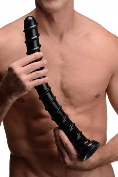 18" Swirl 2" Thick Anal Snake