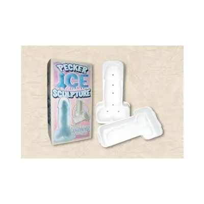 Pecker Ice Sculpture White