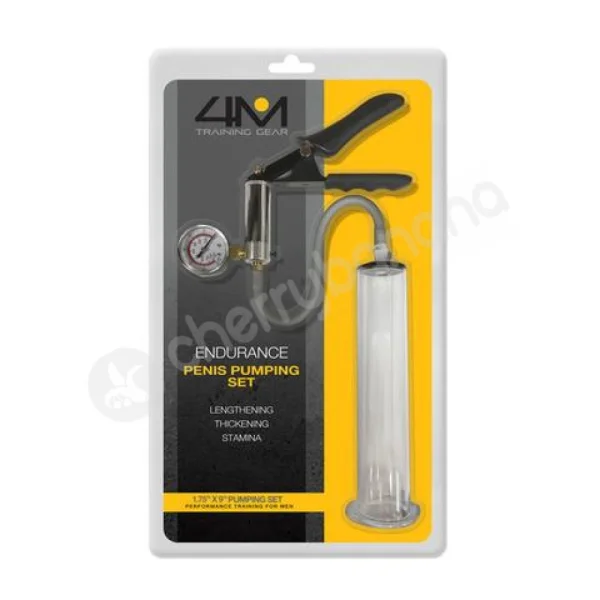 4M Endurance 1.75" Wide Penis Pumping Set