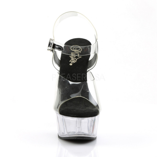 DELIGHT-608 - 6" Heel, 1 3/4" PF Ankle Strap Sandal — image 6 of 12