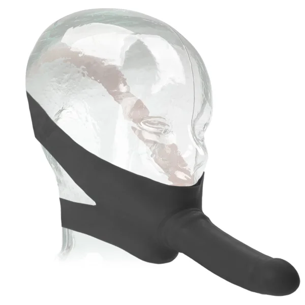 The Original Accommodator Latex Dong Head Strap-on