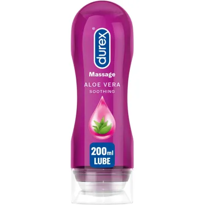 Durex Play Aloe Vera 2 in 1 Massage Gel Intimate Lube 200ml