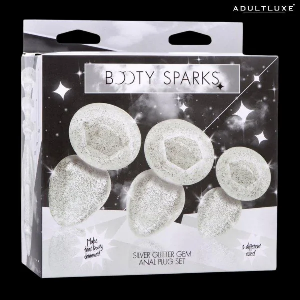 Booty Sparks Glitter Gem Anal Plug Set