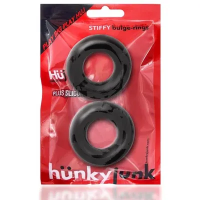 Stiffy 2 pack Bulge Cockrings Tar Ice
