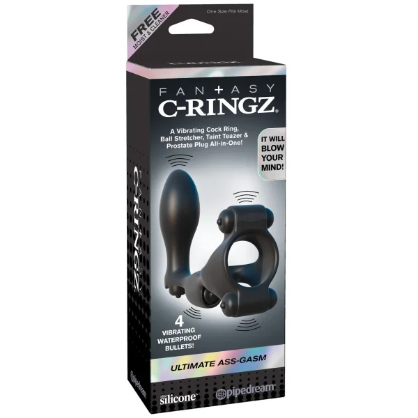 Fantasy C-ringz Ultimate Ass-gasm - Black