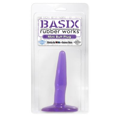 Pipedream Basix Rubber Works Mini Butt Plug