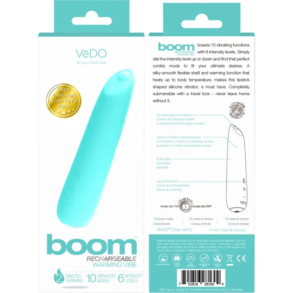VeDO Boom Ultra Bullet Vibe - Turquoise