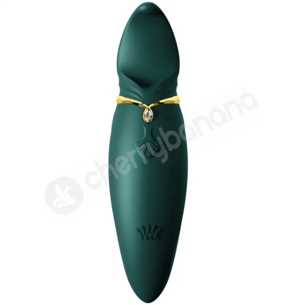 Zalo Hero Jewel Green Licking Motion Clitoral Stimulator