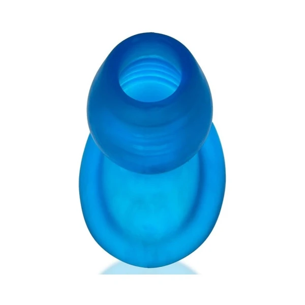 Butt Plugs:  Oxballs Glowhole-2 Hollow Buttplug With Led Insert Large Blue Morph