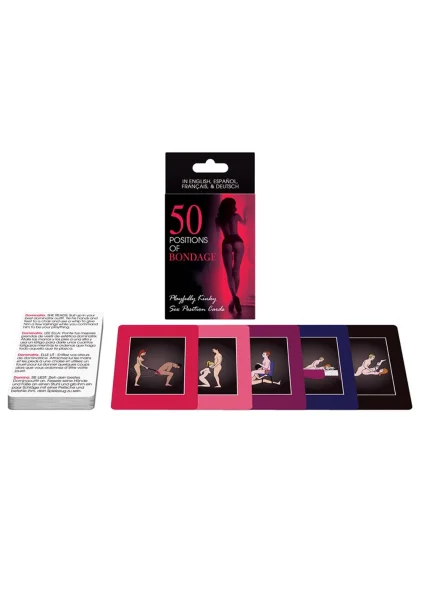 50 Positions Of Bondage Sex Position Cards