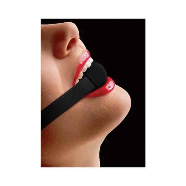 Ouch! Elastic Ball Gag - Black — image 8 of 9