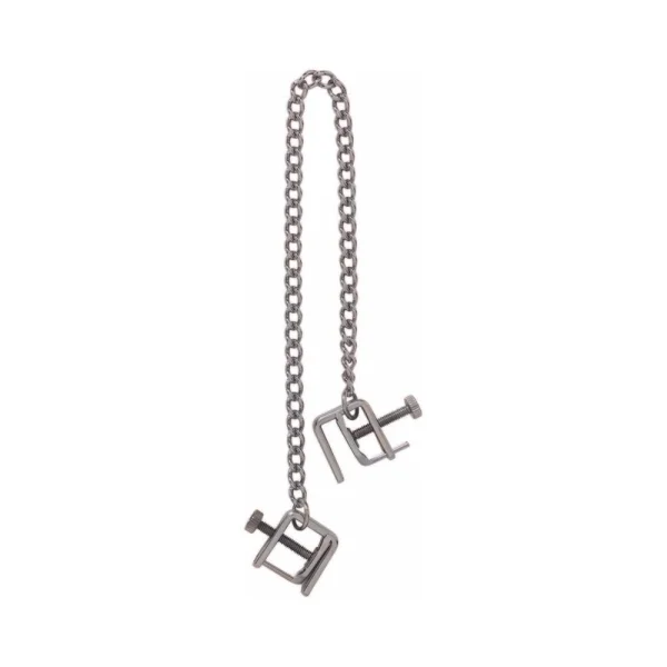 Spartacus Adjustable Nipple Clamps With Curbed Chain — image 7 of 9