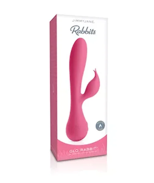 Jimmyjane Glo Rabbit Heating Vibe - Pink — image 12 of 12