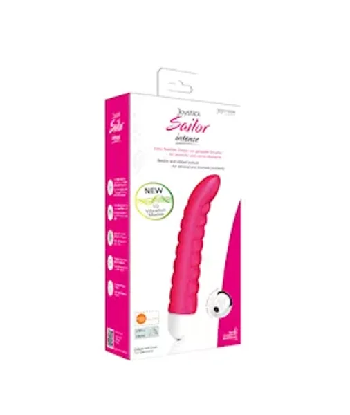 Joystick Sailor Vibrator - Intense - Pink - 7 Inch — image 4 of 4