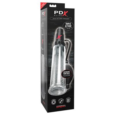 PDX ELITE Suck N Pump Stroker
