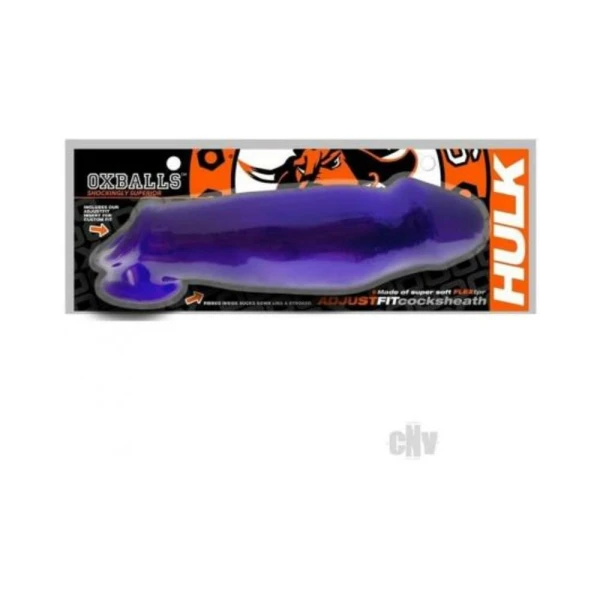 :  Oxballs Hulk Gargantic Cocksheath Eggplant