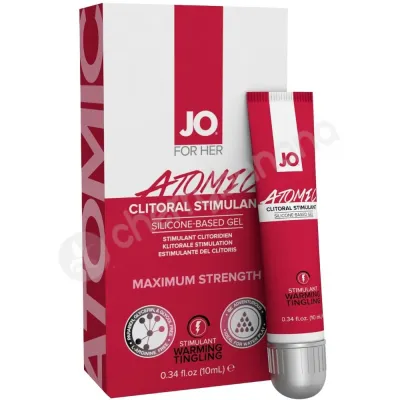 Jo Atomic Warming Tingling Clitoral Stimulating Gel 10ml