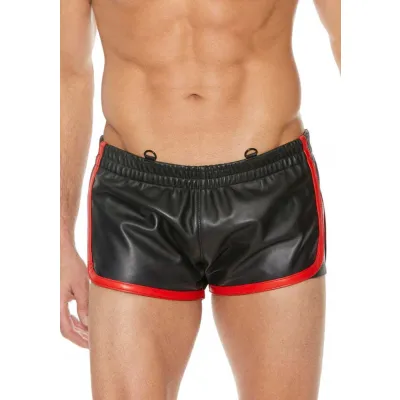 Versatile Leather Shorts S M