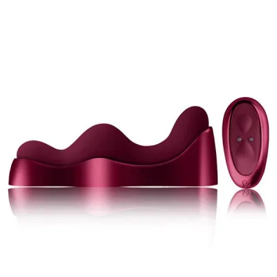 Ruby Glow Blush Red Vibrator Wand
