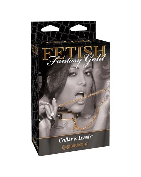Fetish Fantasy Gold - Collar & Leash