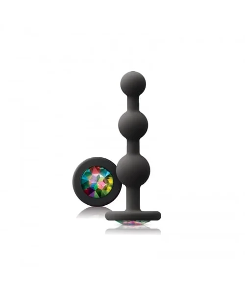 NS - Glams - Ripple Rainbow Gem - Black — image 5 of 6