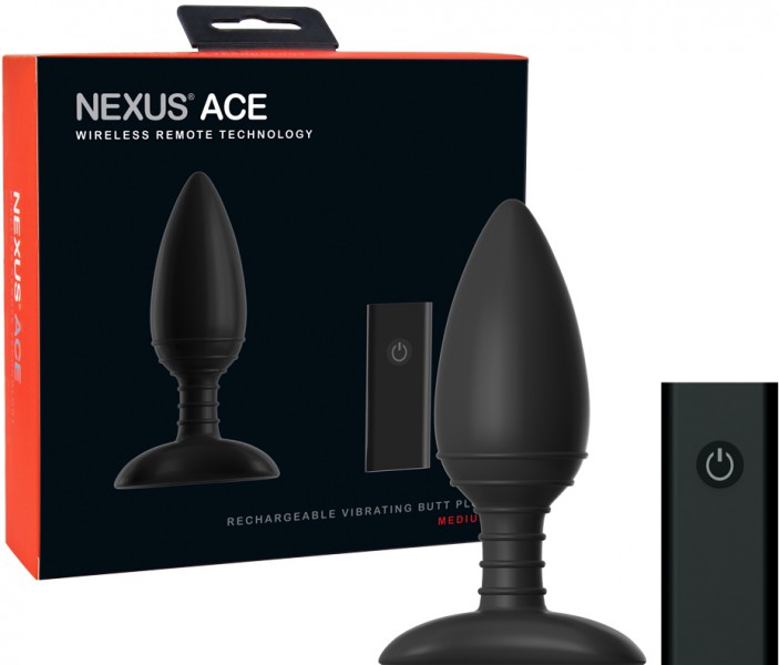 ACE Medium Vibrating Butt Plug
