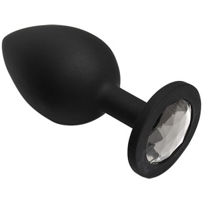 Booty Bling Jeweled Silicone Plug