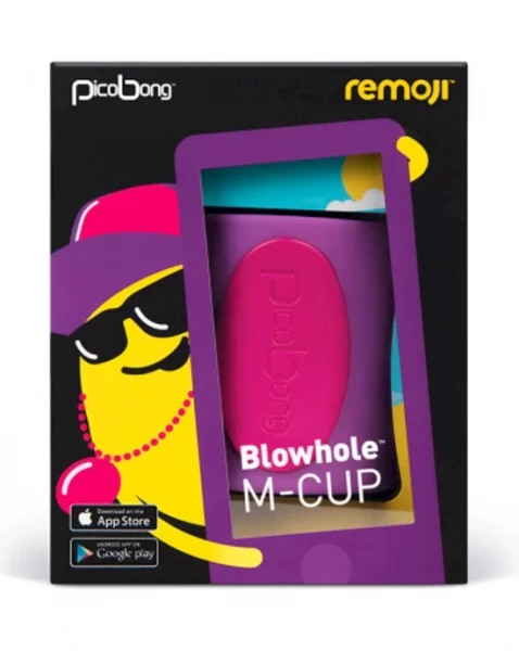 PicoBong Remoji BLOWHOLE M-Cup Purple